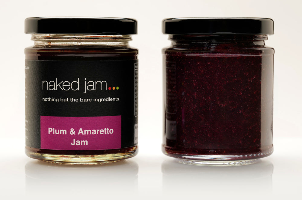plum & amaretto jam (225g)